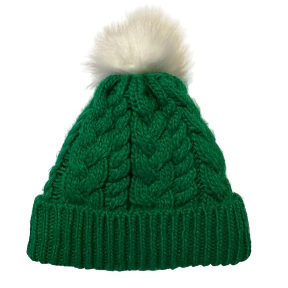 NWOT New Era Boston Celtics Ladies KnitPom Green Hat OS - Picture 2 of 6